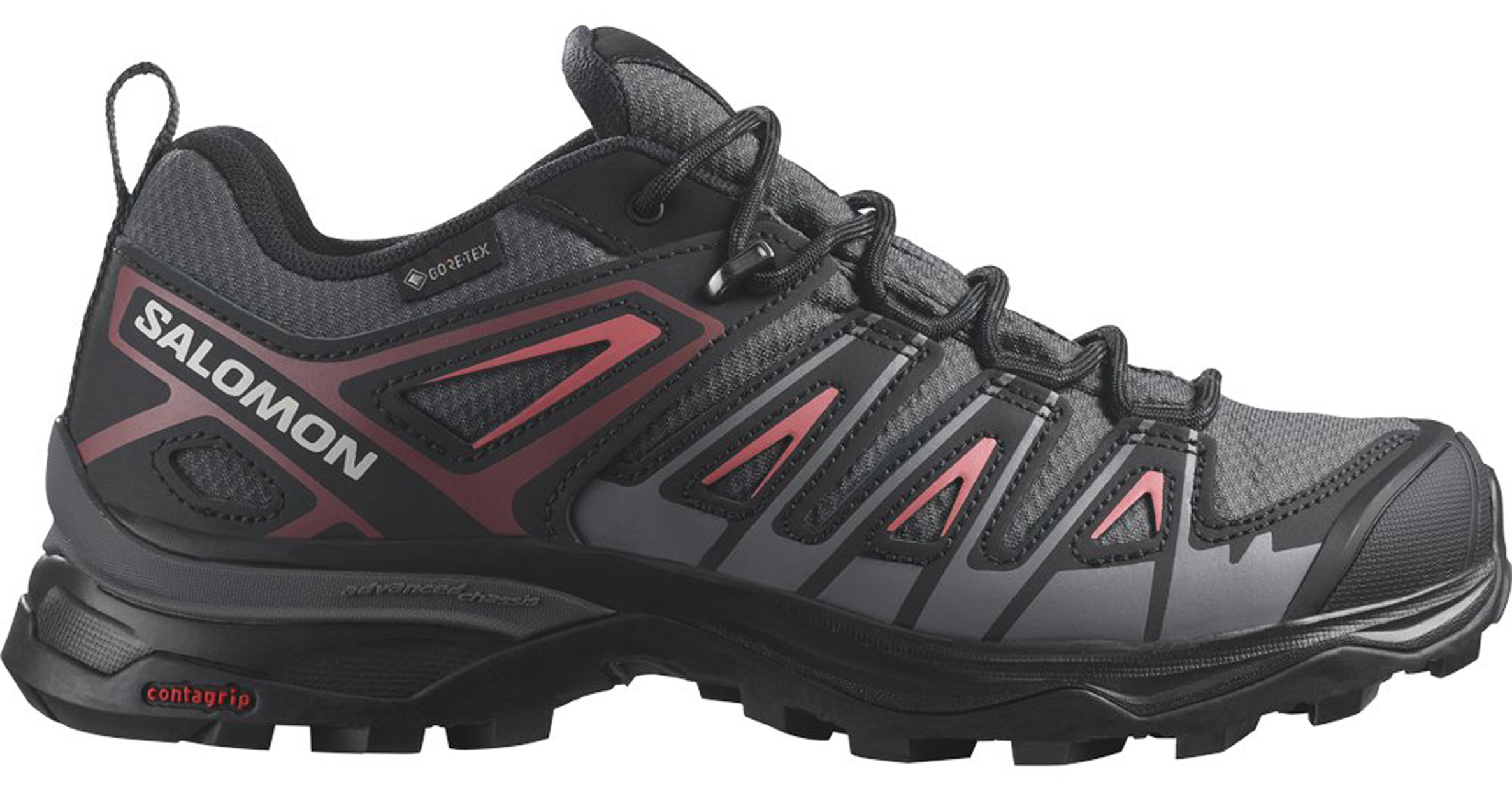 Salomon X ULTRA PIONEER GTX - Zapatillas de senderismo mujer  magnet/black/tea rose - Private Sport Shop