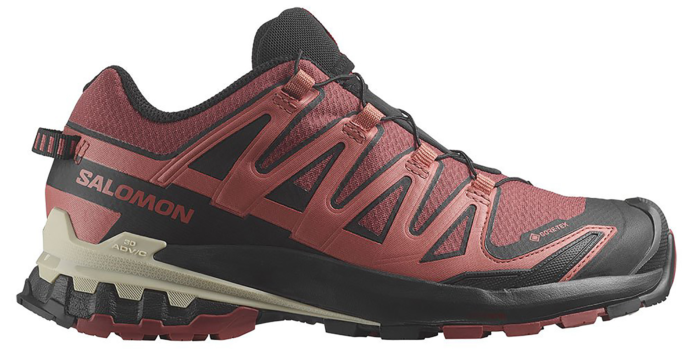 Salomon Xa Pro 3d Gtx Rojo Negro Mujer - Ligero y transpirable