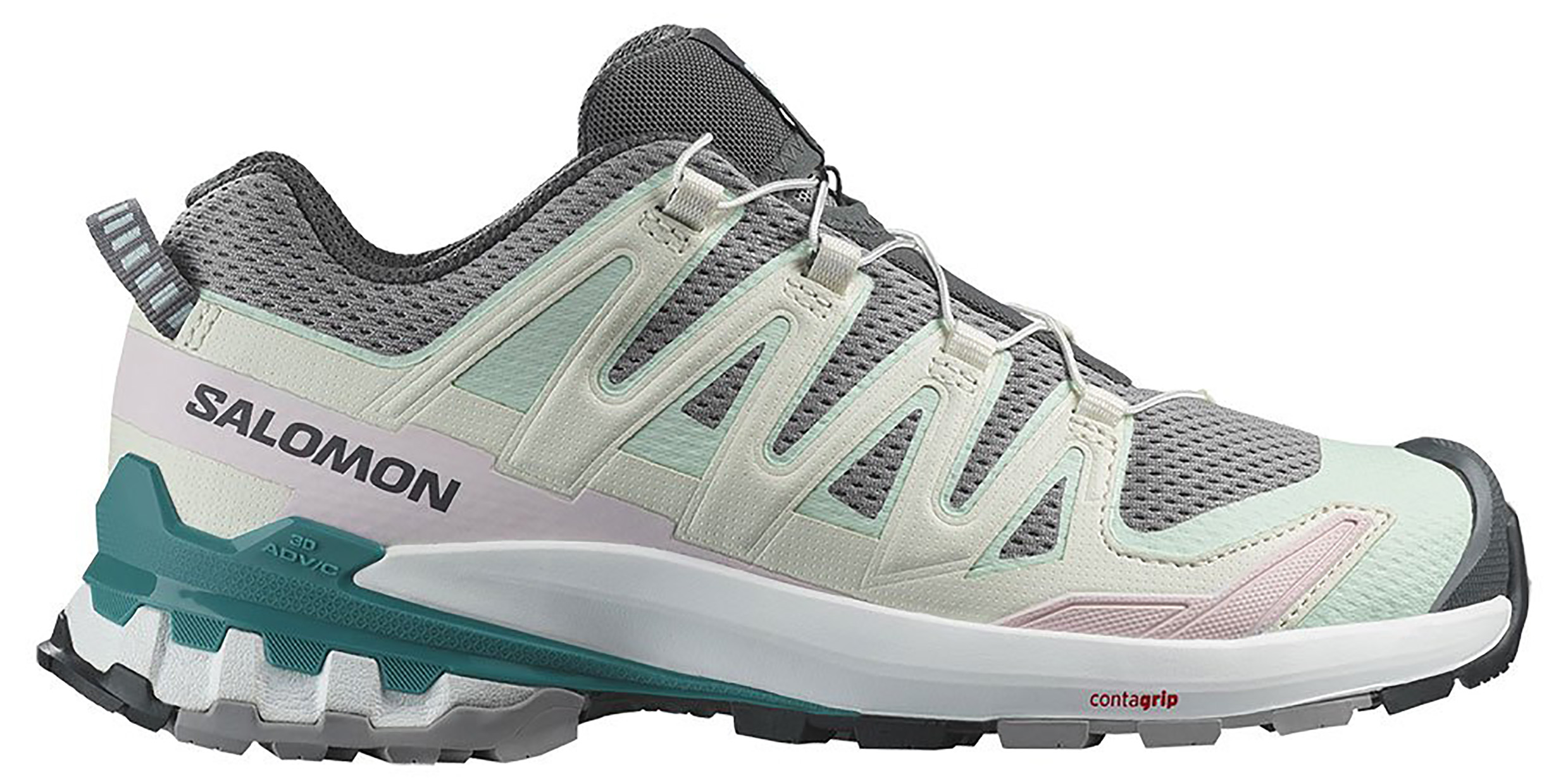 Tenis Salomon XA Pro 3D V9 Gris/Verde Hombre – Matchpoint Sport