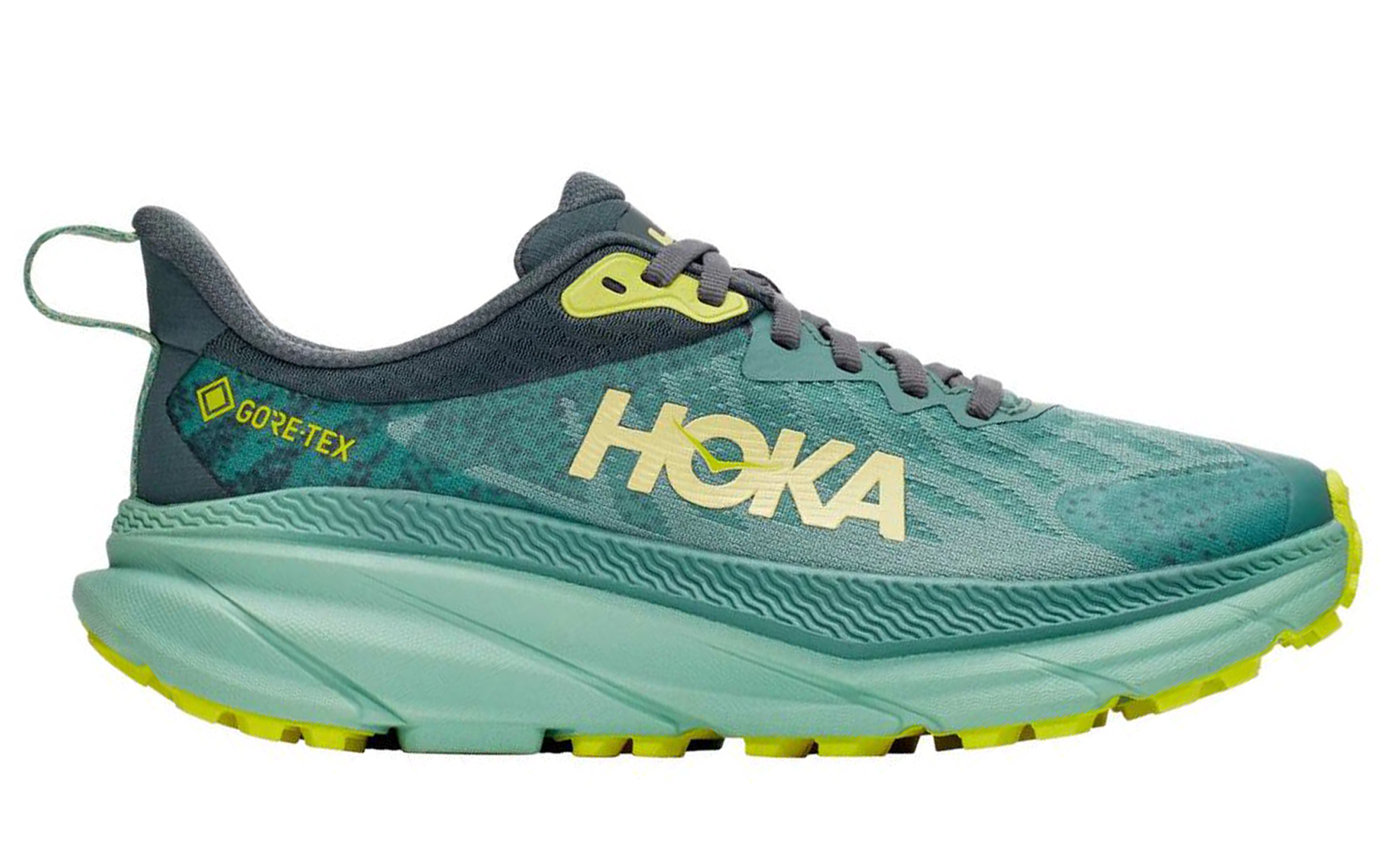 Zapatillas Hoka Challenger ATR 7 GTX W Verde/Lima