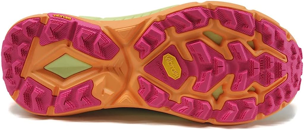 Zapatilla trail running Hoka Mafate Speed 4 mujer coral rosa