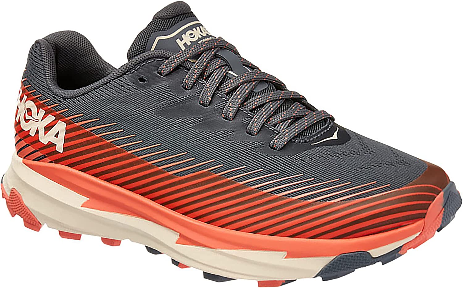 Zapatillas Hoka Torrent 2 W Gris/Coral