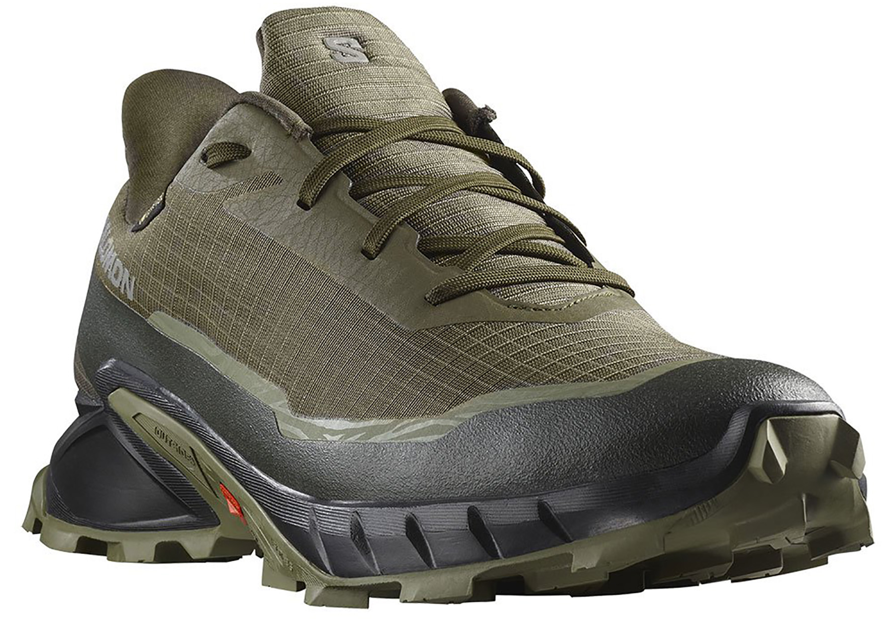 Zapatillas Salomon Alphacross 5 GTX Verde Oliva