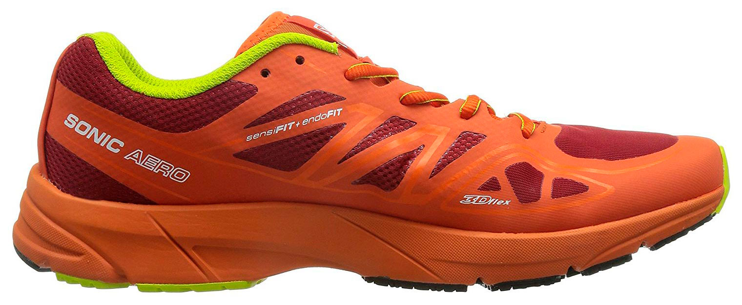 Zapatillas Salomon Naranja/Rojo - Peregrinoteca