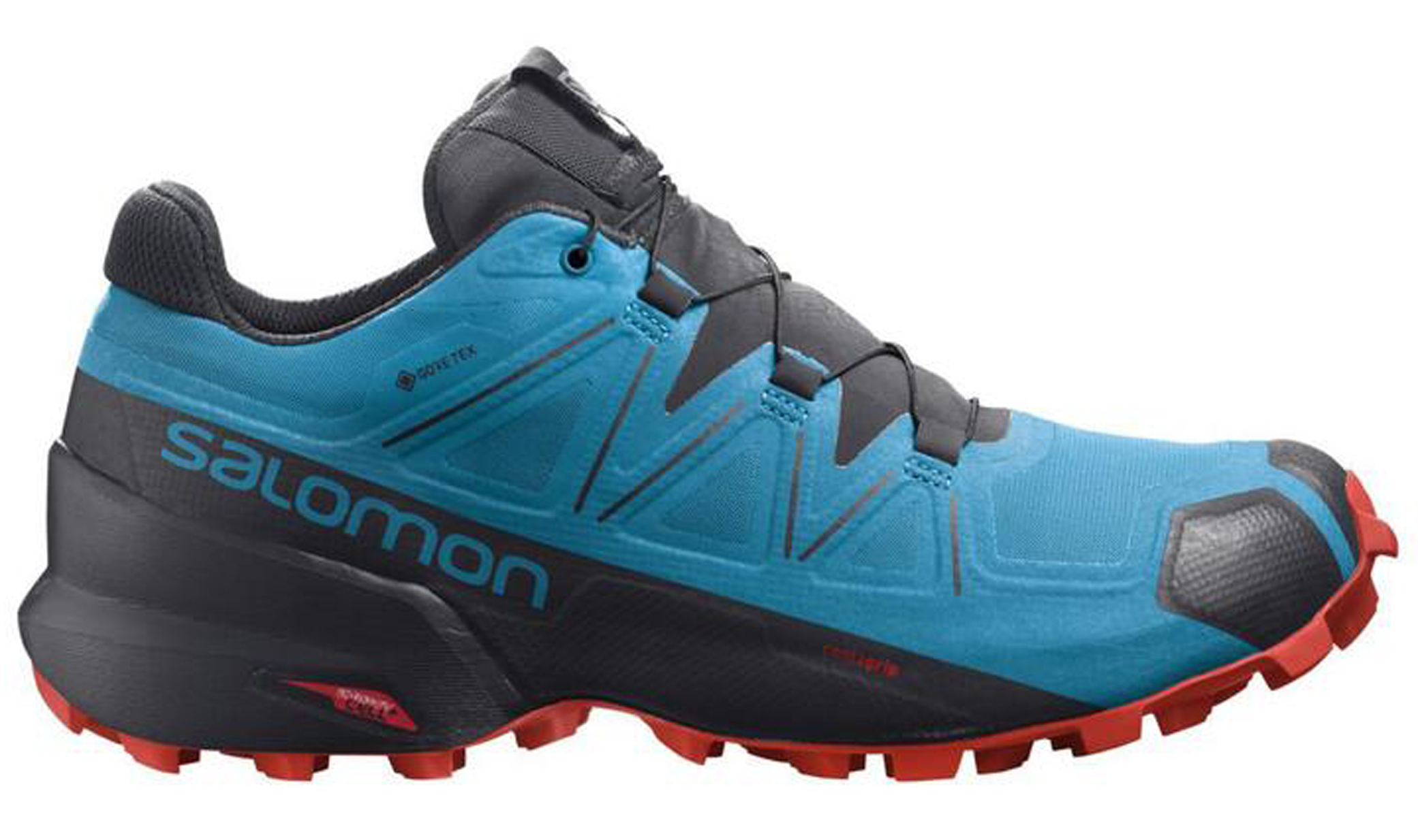 Pato Locura Torbellino Zapatillas Salomon Speedcross 5 GTX Azul/Negro/Naranja