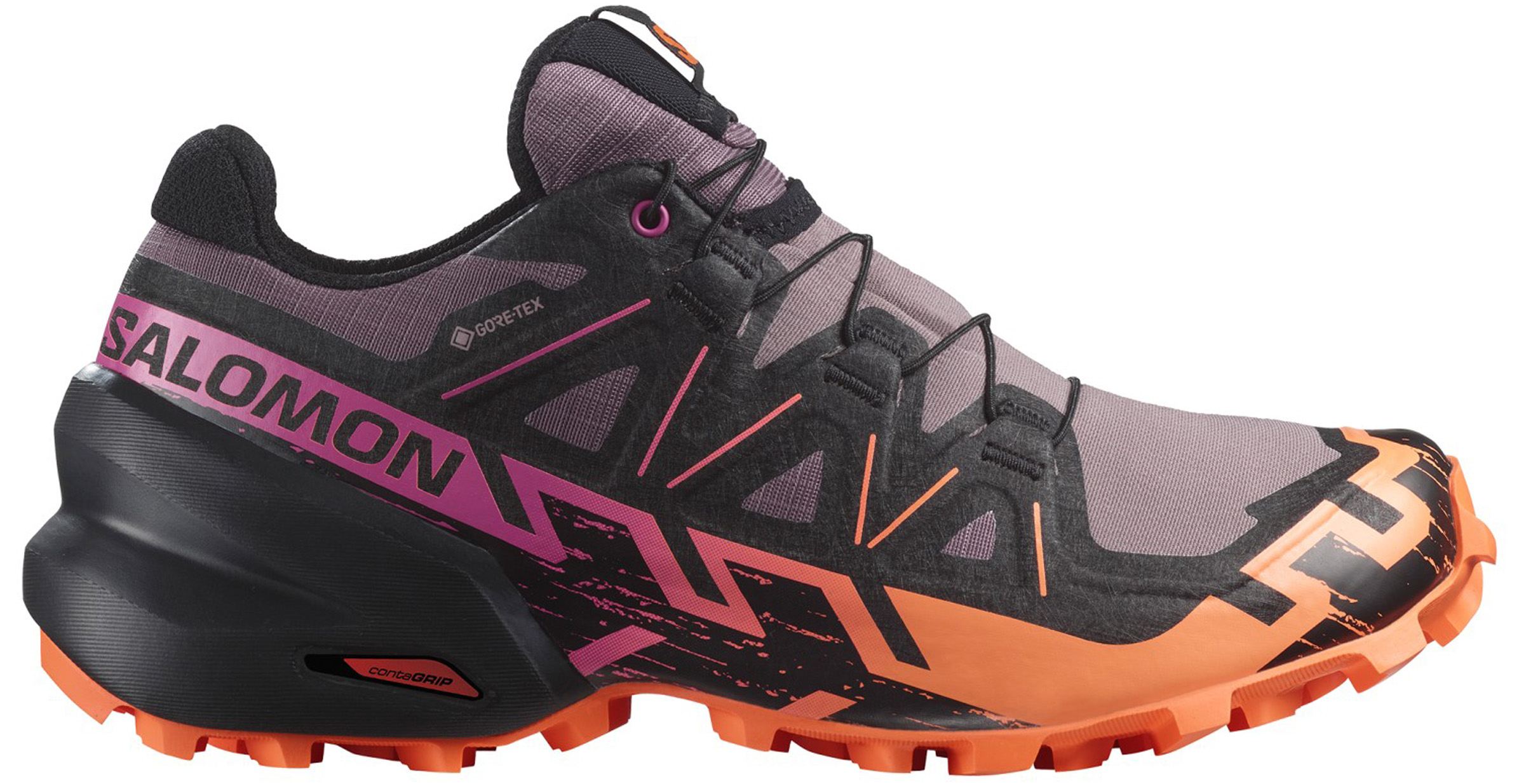 Zapatillas Salomon Speedcross 6 GTX W Fucsia/Naranja