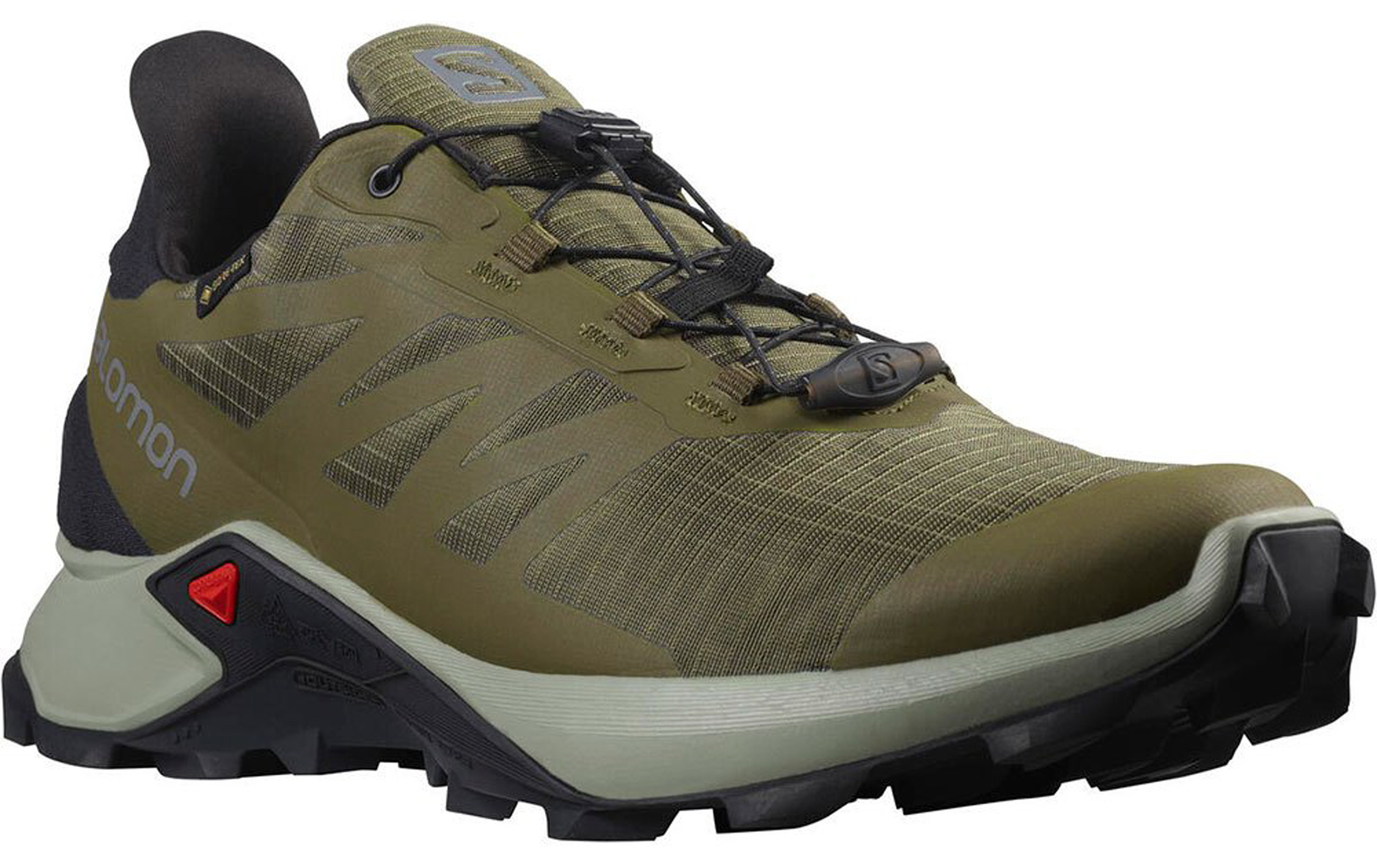 Salomon Supercross 3 Gore-tex verde zapatillas trekking hombre