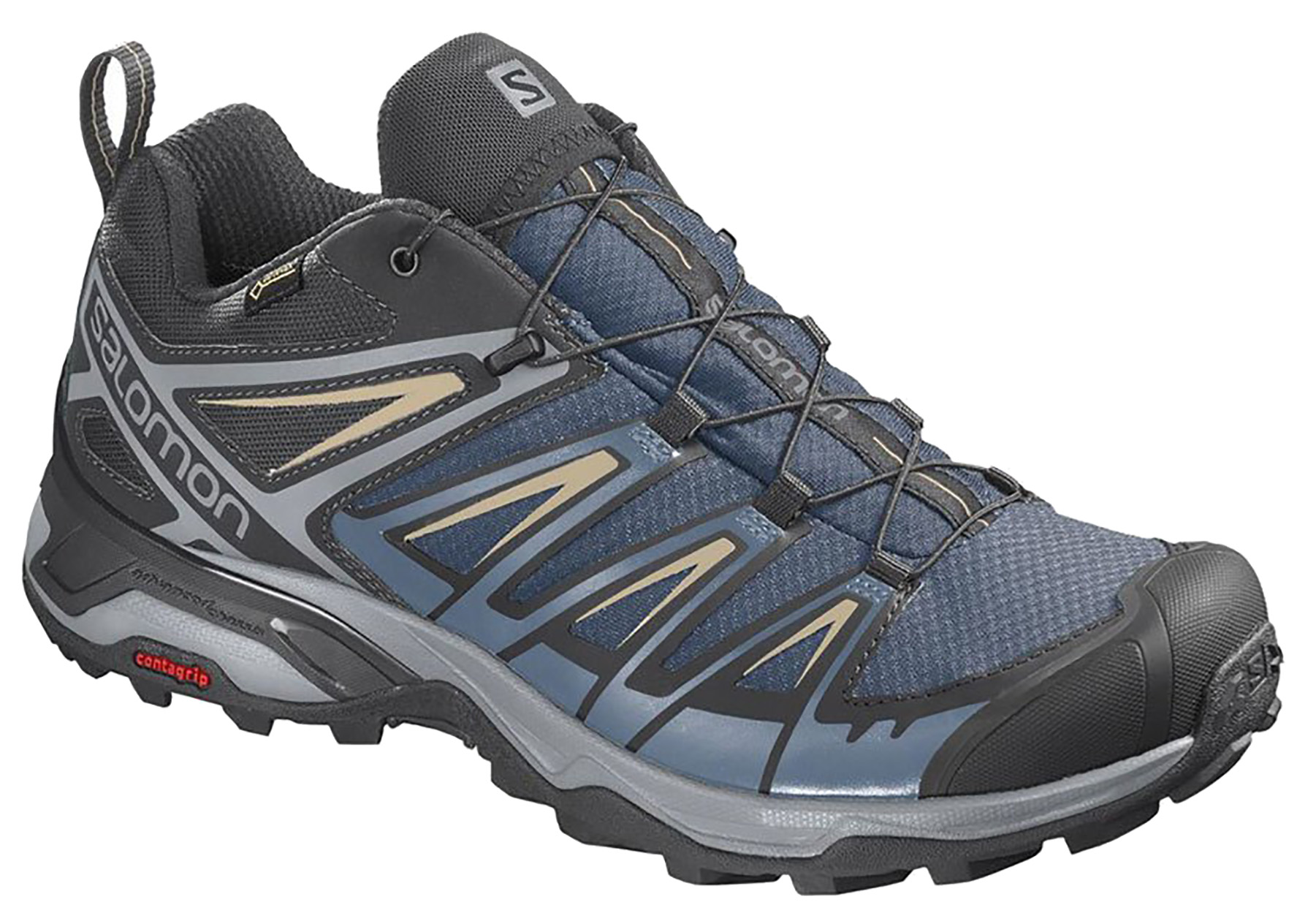 Zapatillas Salomon X Ultra 3 Negro/Gris - Peregrinoteca