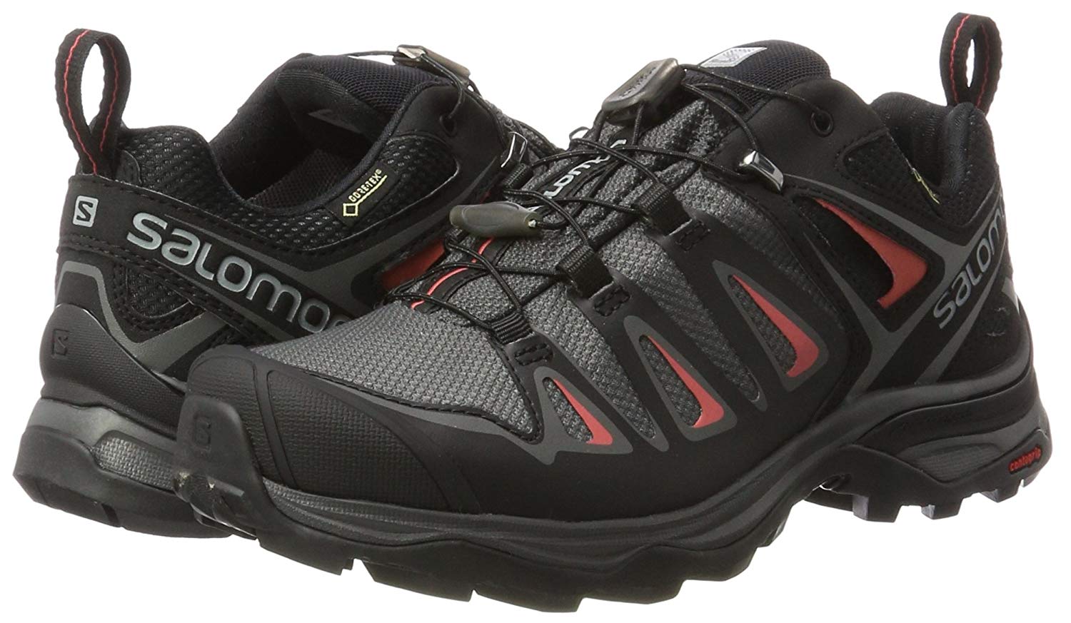 Zapatillas Salomon X Ultra 3 GTX W Negro/Gris/Rosa