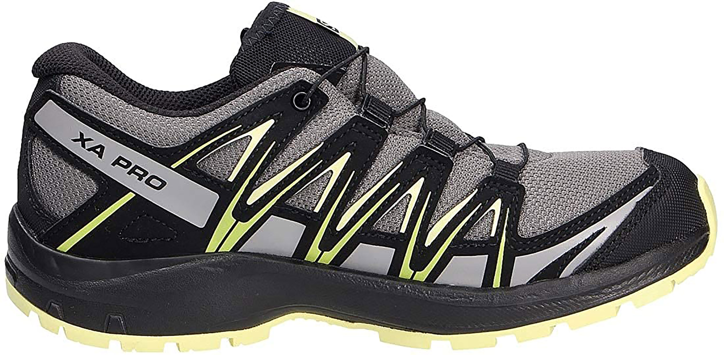 Paso Además Pantano Zapatillas Salomon XA PRO 3D CSWP J Gris/Negro/Amarillo