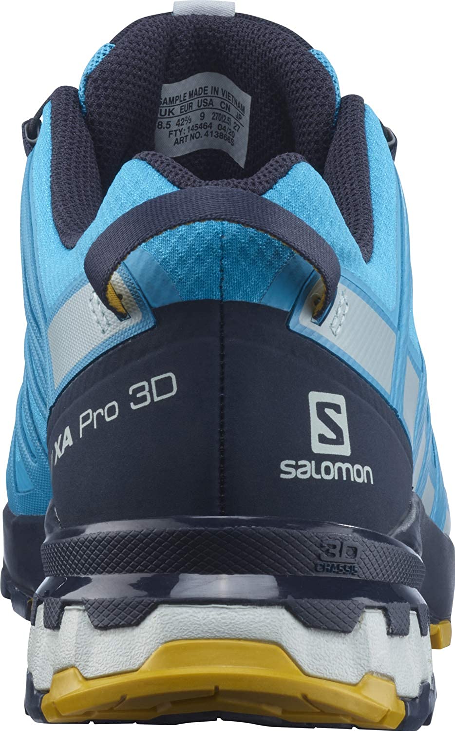 Zapatillas trail Salomon Xa Pro 3D V9 GTX azul gris hombre