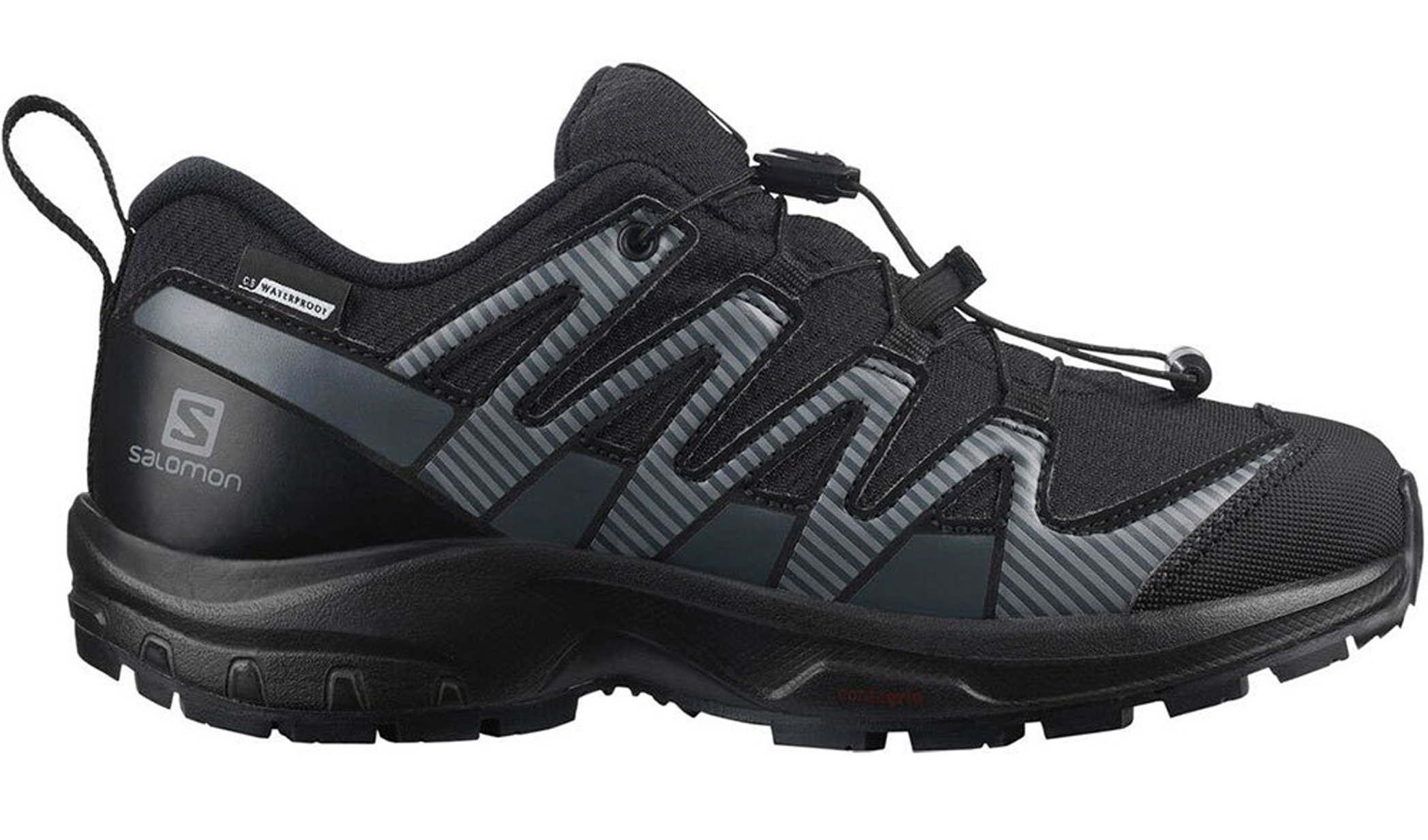 Zapatillas Salomon XA PRO V8 CSWP J Negro/Gris