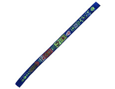 Pulsera tela El Camino es la meta 34 Azul