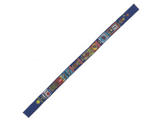 Pulsera de la Fe de Tela Camino de Santiago 37 Azul Azul