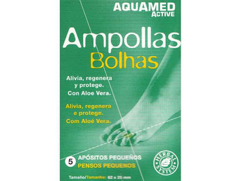 Apósitos Antiampollas Aquamed 5 pequeños