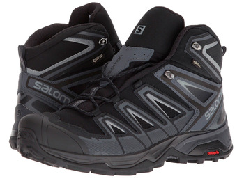 Botas Salomon X Ultra 3 Wide Mid GTX Negro/Gris