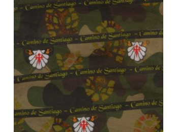 Braga Cuello Camino De Santiago Camuflaje