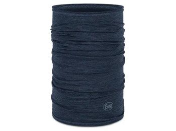Braga de cuello Buff Merino Lightweight Solid NightBlue