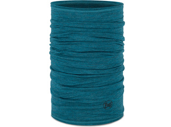 Braga de cuello Buff Merino Lightweight Solid Teal