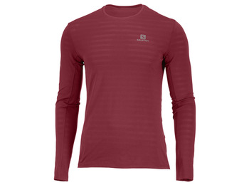 Camiseta Salomon XA LS Tee M Biking Red