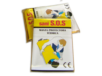 Manta protectora térmica aluminizada