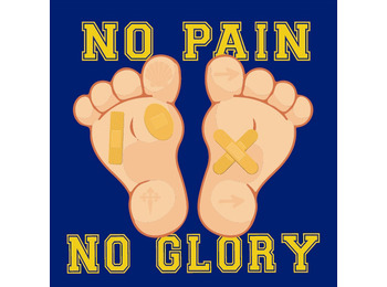 Pegatina no Pain no Glory