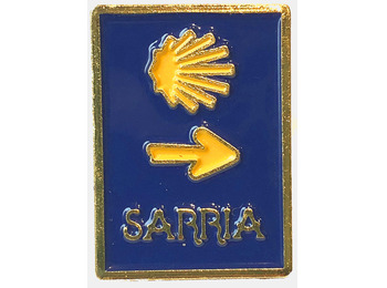 Pin Sarria Estrella Flecha