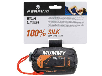 Saco sábana seda Ferrino HL Silk Mummy