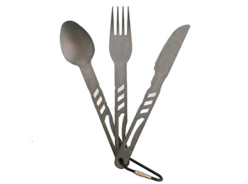 Set de Cubiertos Ferrino de Aluminio