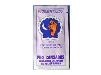 Sobre Aceite Emu para pies cansados