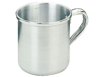 Taza de acero inoxidable 11 cm.