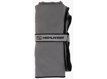 Toalla Highlander Microfibre Travel Towel XL Gris