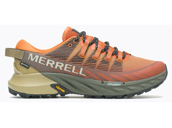 Zapatilla Merrell Agility Peak 4 GTX Naranja/Oliva