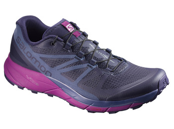 Zapatilla Salomon Sense Ride W Morado/Fucsia