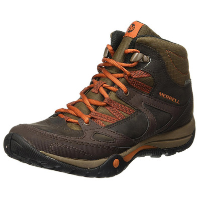 Bota Merrell Azura Lapis Mid WTPF W Marrón/Naranja