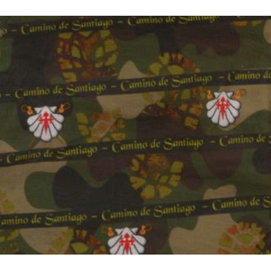 Braga Cuello Camino De Santiago Camuflaje