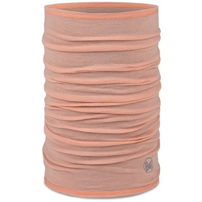 Braga de cuello Buff Merino Lightweight Solid Coral