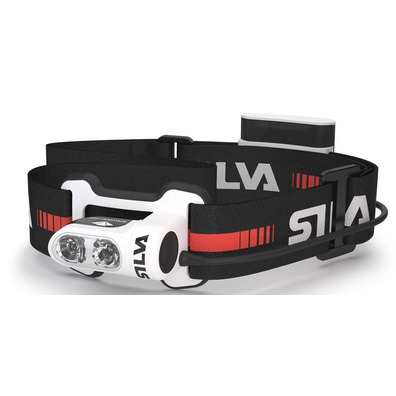 Frontal Silva Trail Runner 4 350 lúmenes Negro/Rojo