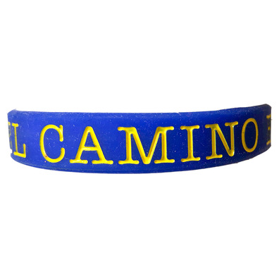 Pulsera Silicona EL Camino Es La Meta 2 Flechas