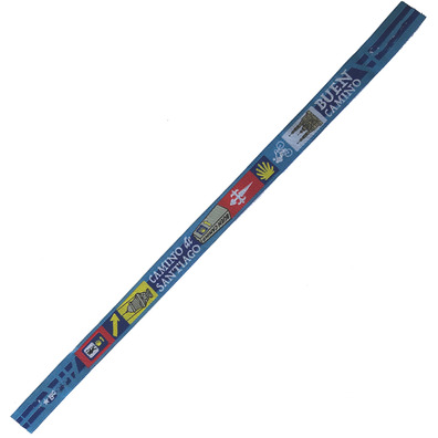 Pulsera Tela botafumeiro Camino de Santiago 52 Azul