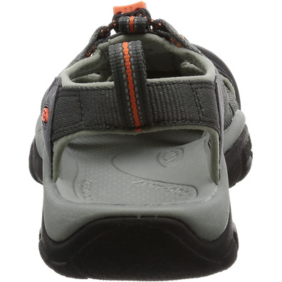 Sandalia Keen Newport H2 Gris/Naranja