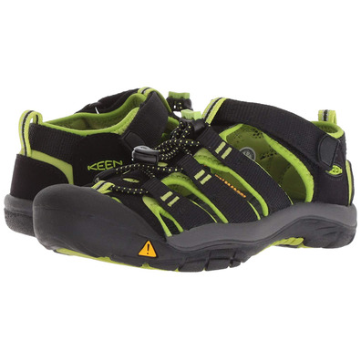 Sandalia Keen Newport H2 Youth Negro/Lima