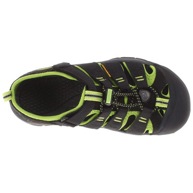 Sandalia Keen Newport H2 Youth Negro/Lima