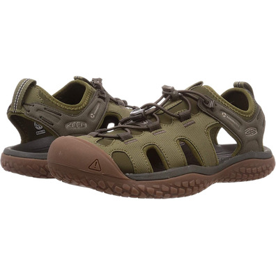 Sandalia Keen Solr Verde