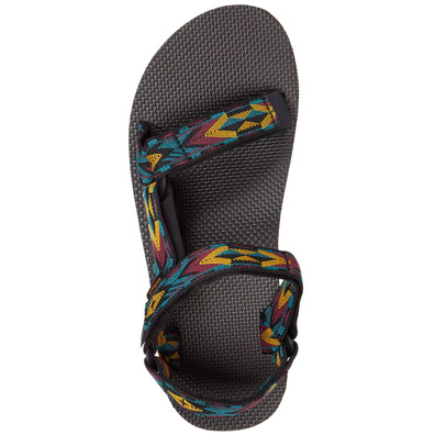 Sandalia Teva Original Universal Granate/Azul/Amarillo