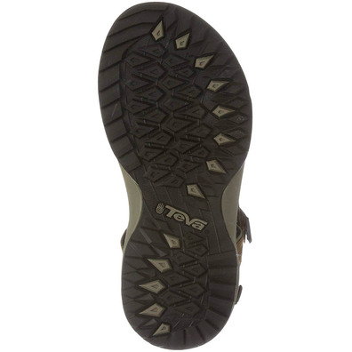 Sandalia Teva Terra FI Lite Leather W Marrón