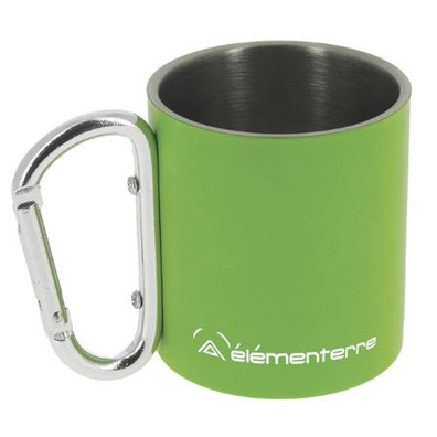 Taza Elementerre Mahon con mosquetón Verde