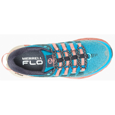 Zapatilla Merrell Agility Peak 4 GTX W Azul/Rosa