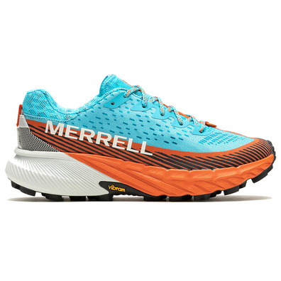 Zapatilla Merrell Agility Peak 5 W Azul/Naranja