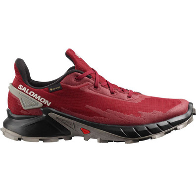 Zapatilla Salomon Alphacross 4 GTX Rojo